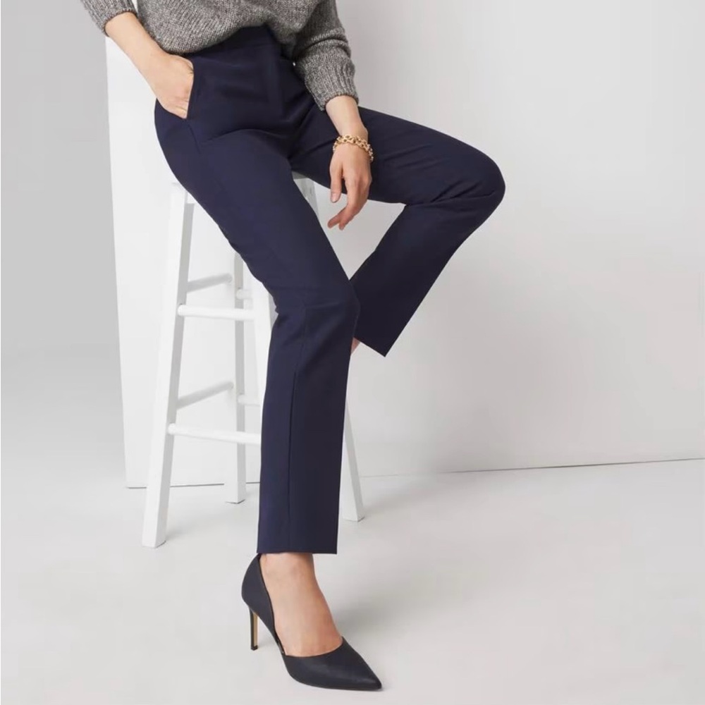 WHBM Elle Lim Ankle Trousers -Short